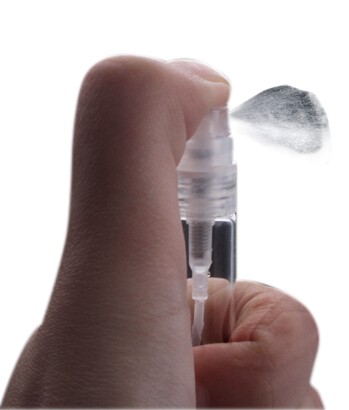 Sprühflasche - 2 ml. - Zerstäuber für Mundwasser oder Parfüm