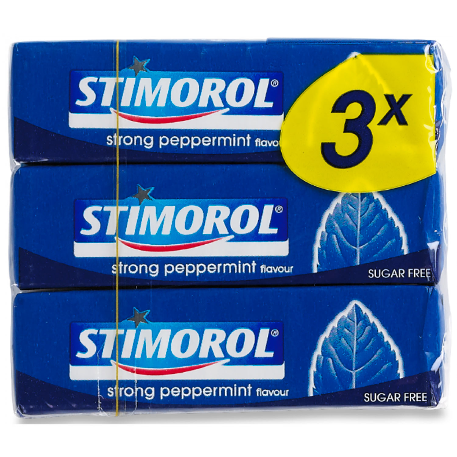 Stimorol Strong Peppermint Kaugummi - 3er-Pack