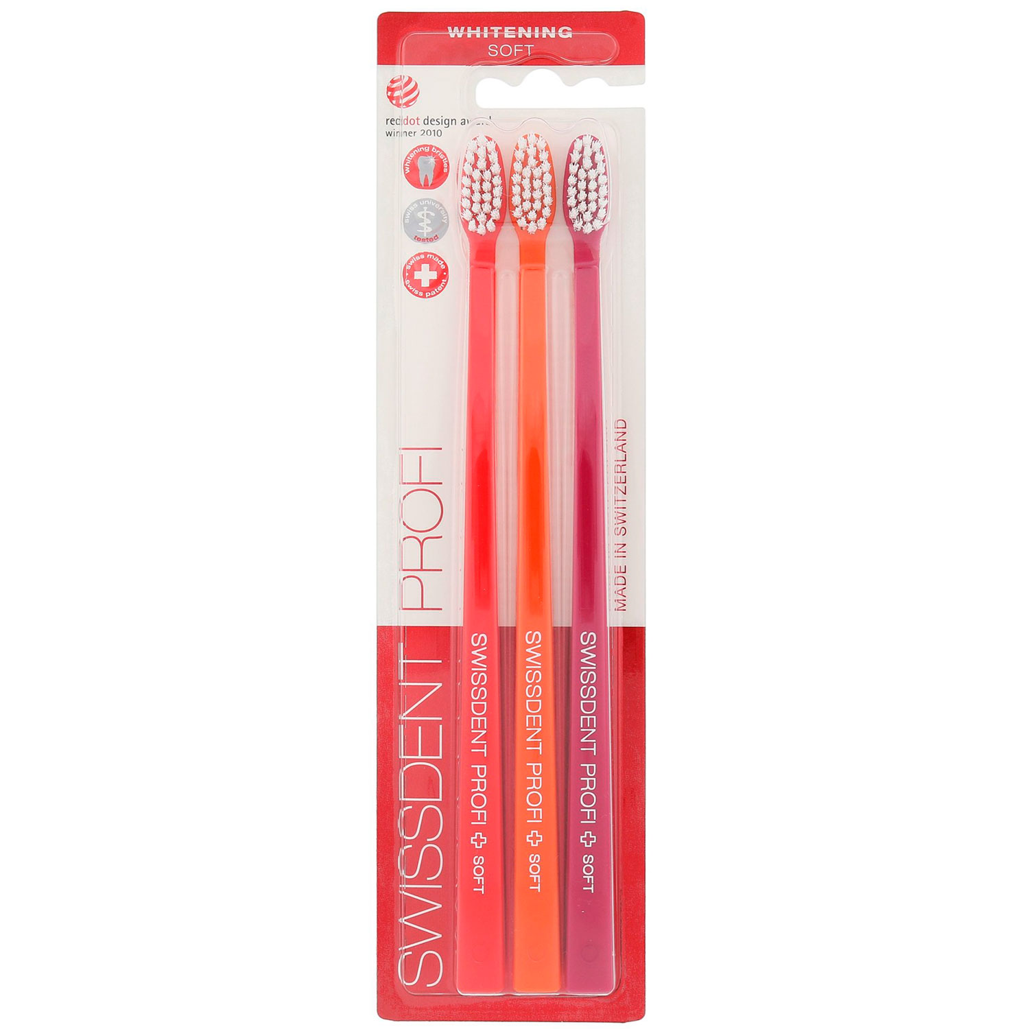 SwissDent Zahnbürsten Profi Whitening Bern 3 Stk.