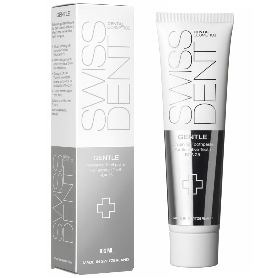 SwissDent Tandblegning Tandpasta Gentle Whitening 100 ml.
