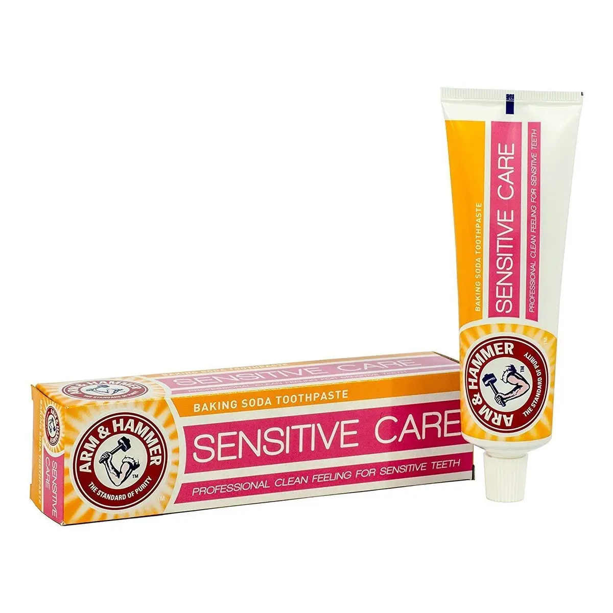 Zahnaufhellende Zahnpasta Arm & Hammer Sensitive 125 ml.
