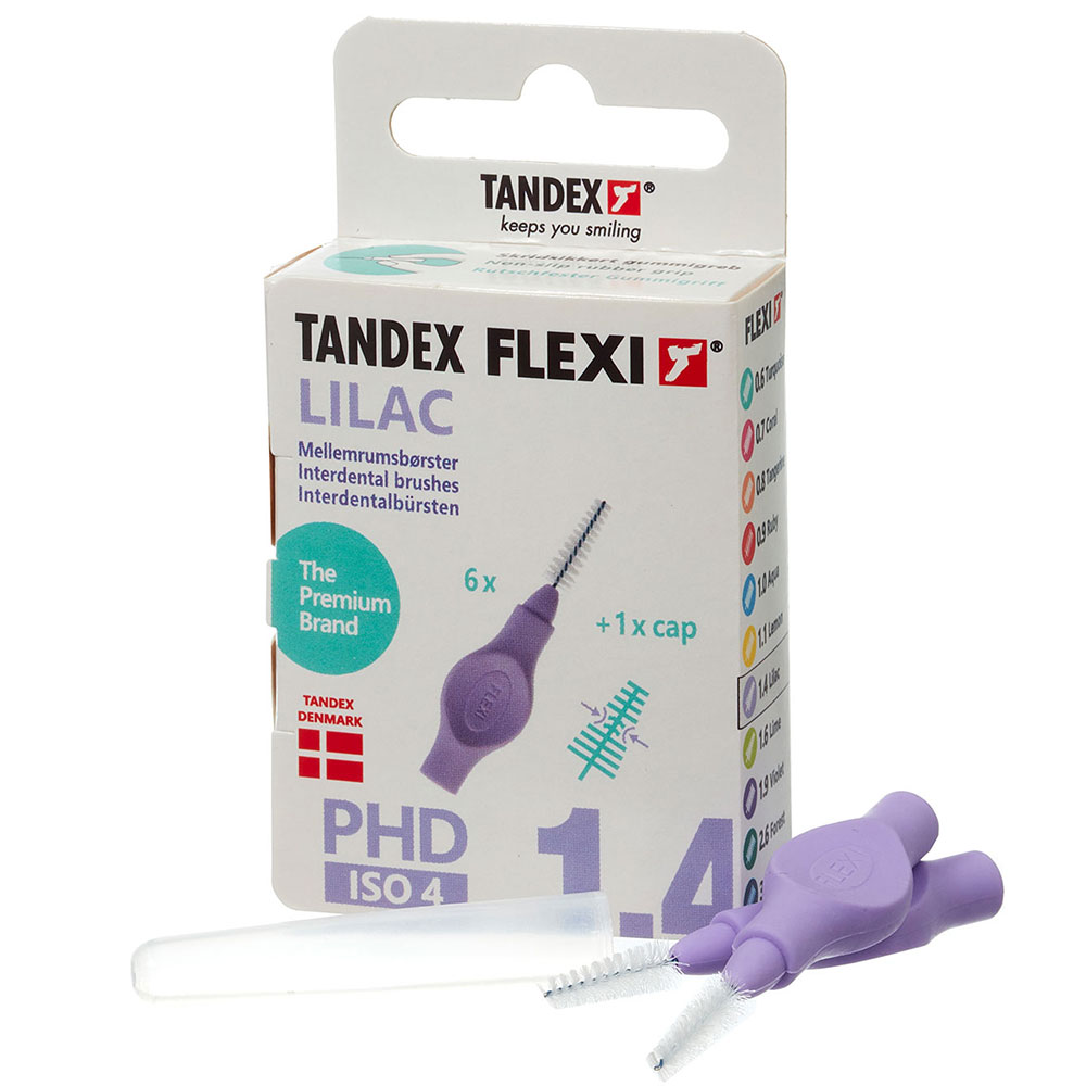 Tandex Flexi Gap Bürsten ISO 4 LILAC