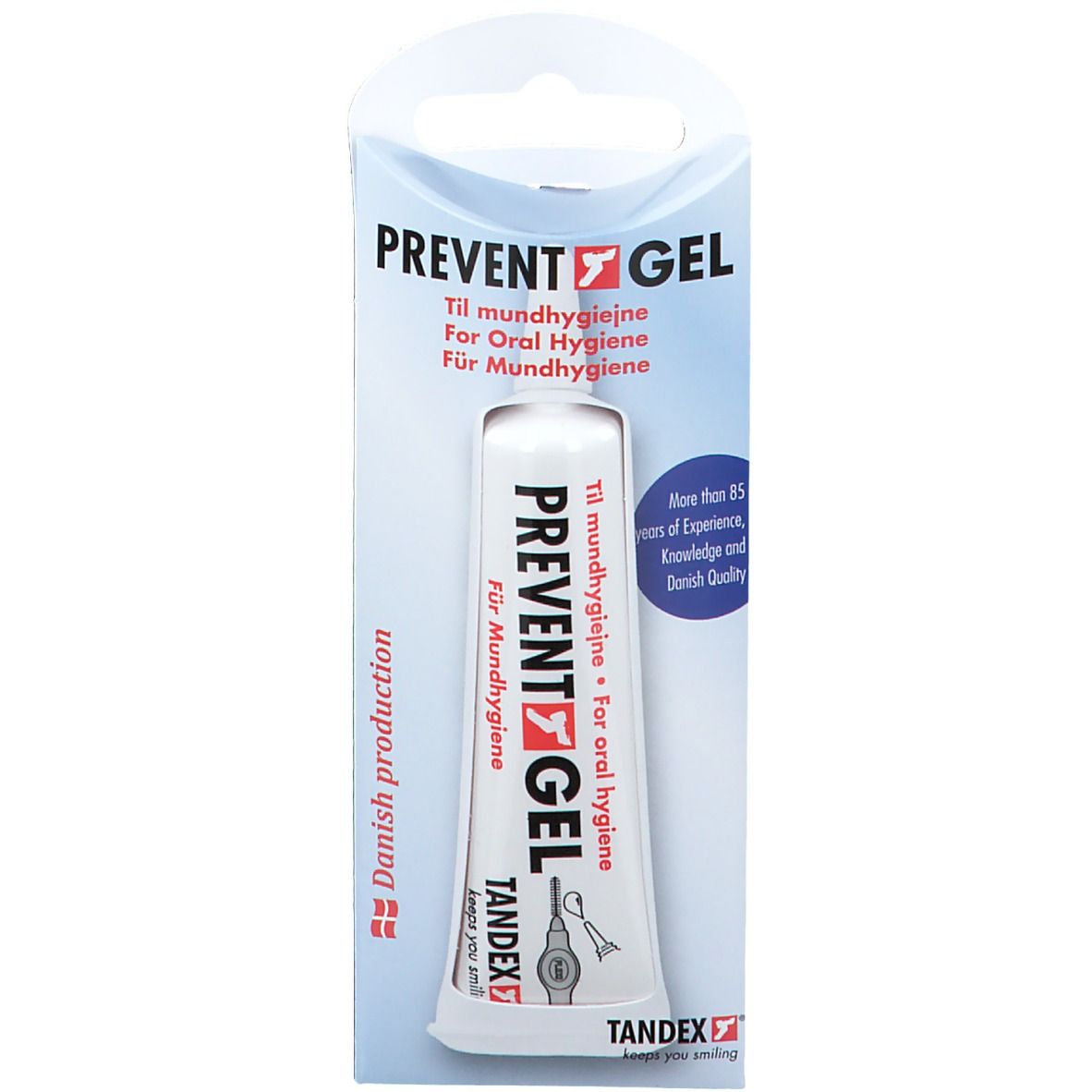 Tandex Prevent Gel 0,12 % Chlorhexidin + Fluorid