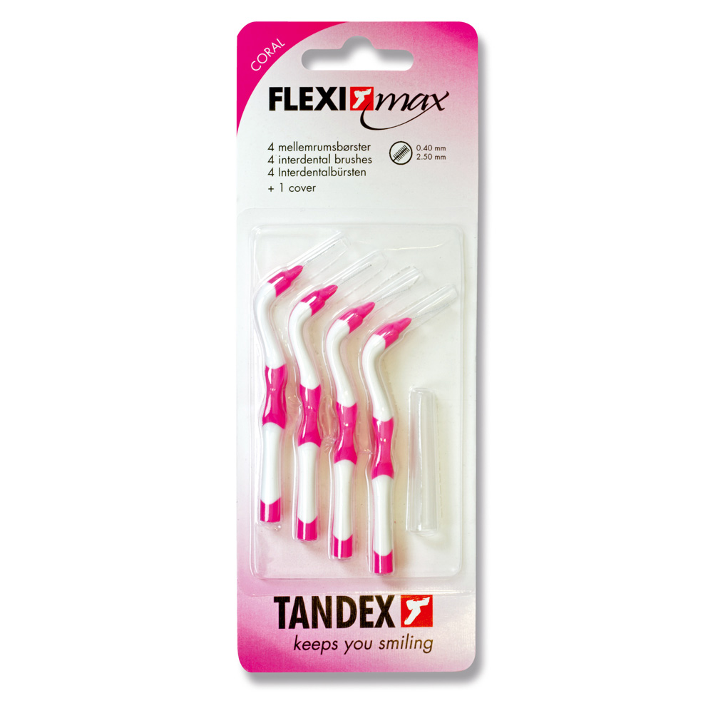 Tandex Flexi Max Mellemrumsbørster 0.40 mm ISO 1 CORAL