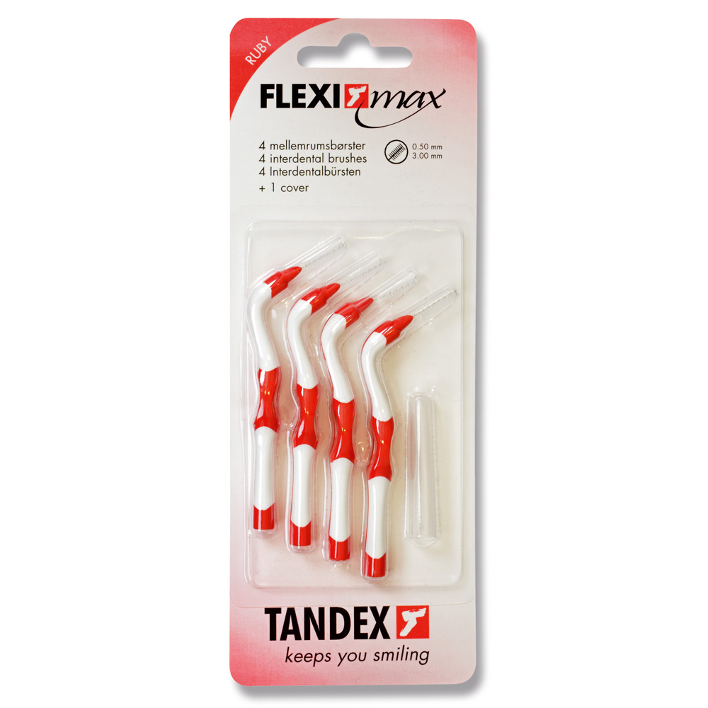 Tandex Flexi Max Mellemrumsbørster 0.50 mm ISO 2 RUBY