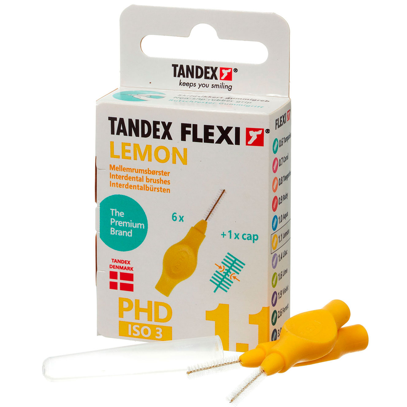 Tandex Flexi Zwischenraumbürsten ISO 3 LEMON