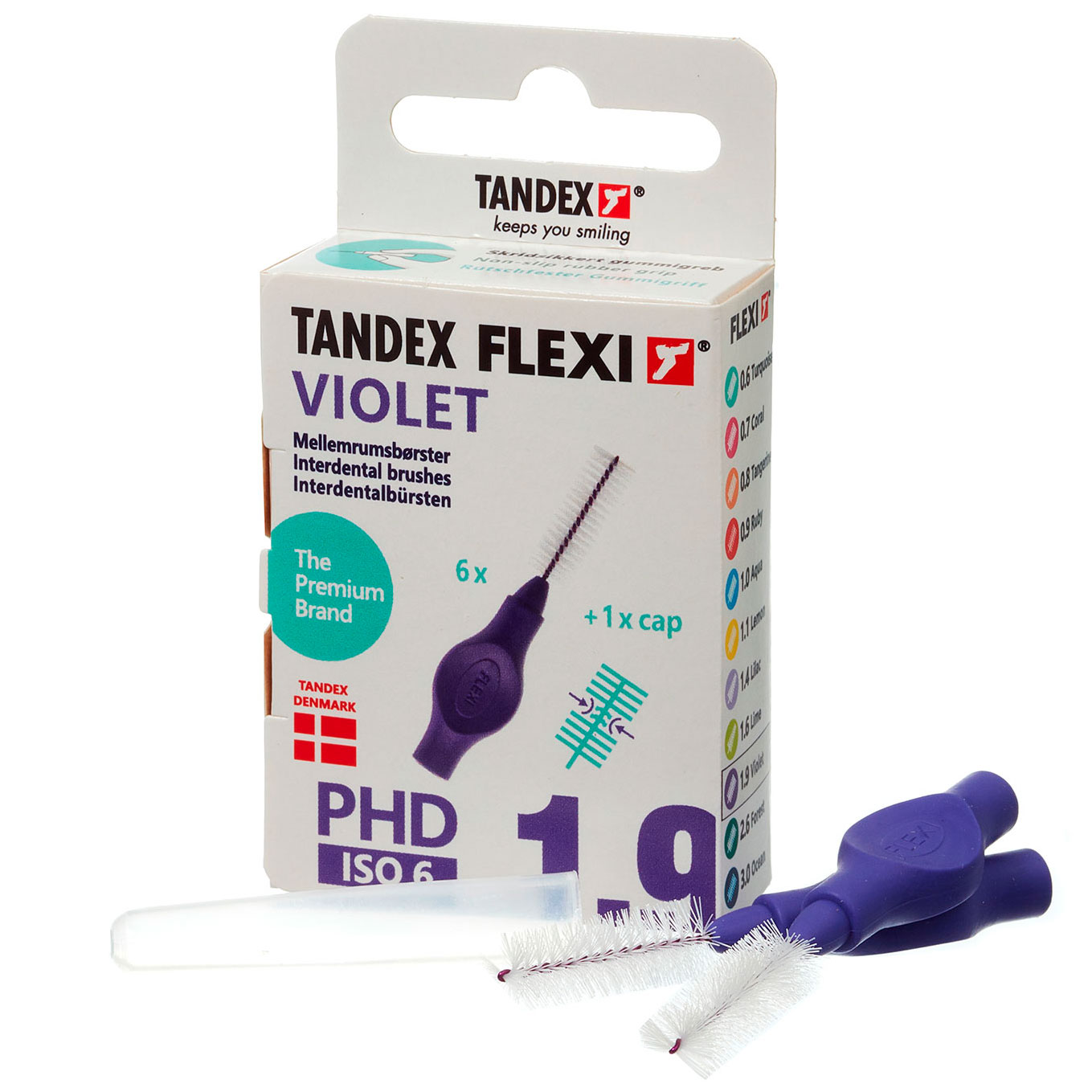 Tandex Flexi Zwischenraumbürsten ISO 6 VIOLET