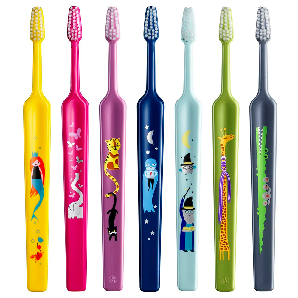 Tepe Kids Extra Soft 4 Stk. Zahnbürsten Weiche Borsten