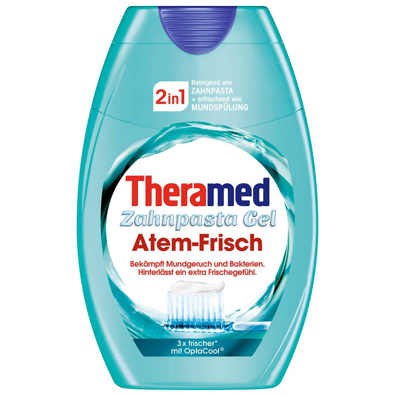 Theramed 2in1 Zahnpasta Gel Atem - Fresh