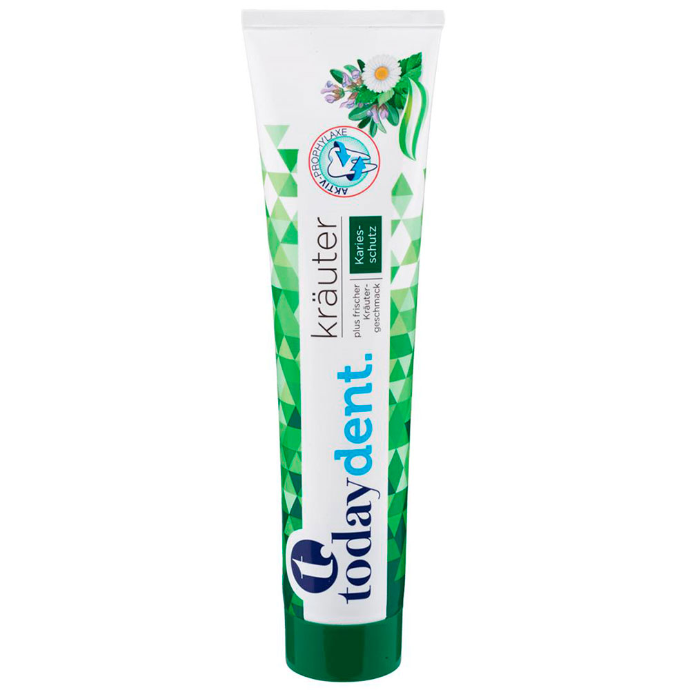 Kräuterzahnpasta Today Dent Kraüter 125 ml.