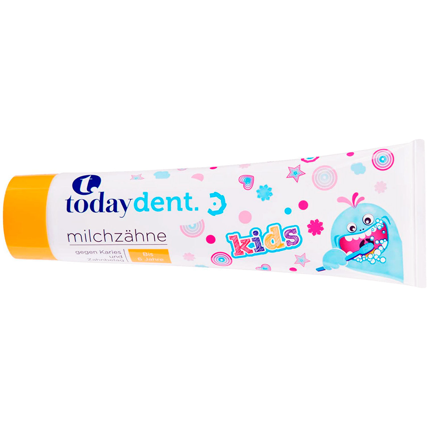 Milde Zahnpasta für Kinder Today Dent für Milchzähne