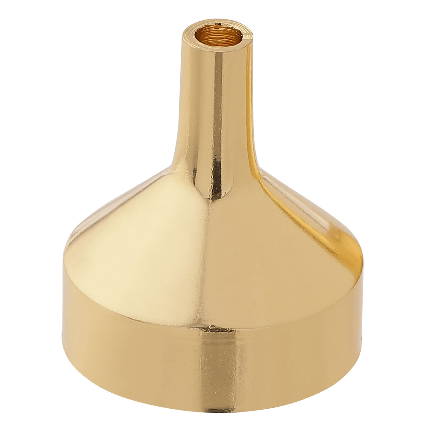 Mini-Trichter aus Aluminium - zum Befüllen kleiner Flaschen GOLD