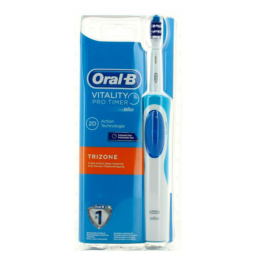 Oral-B Trizone Elektrische Zahnbürste Vitality Pro Timer