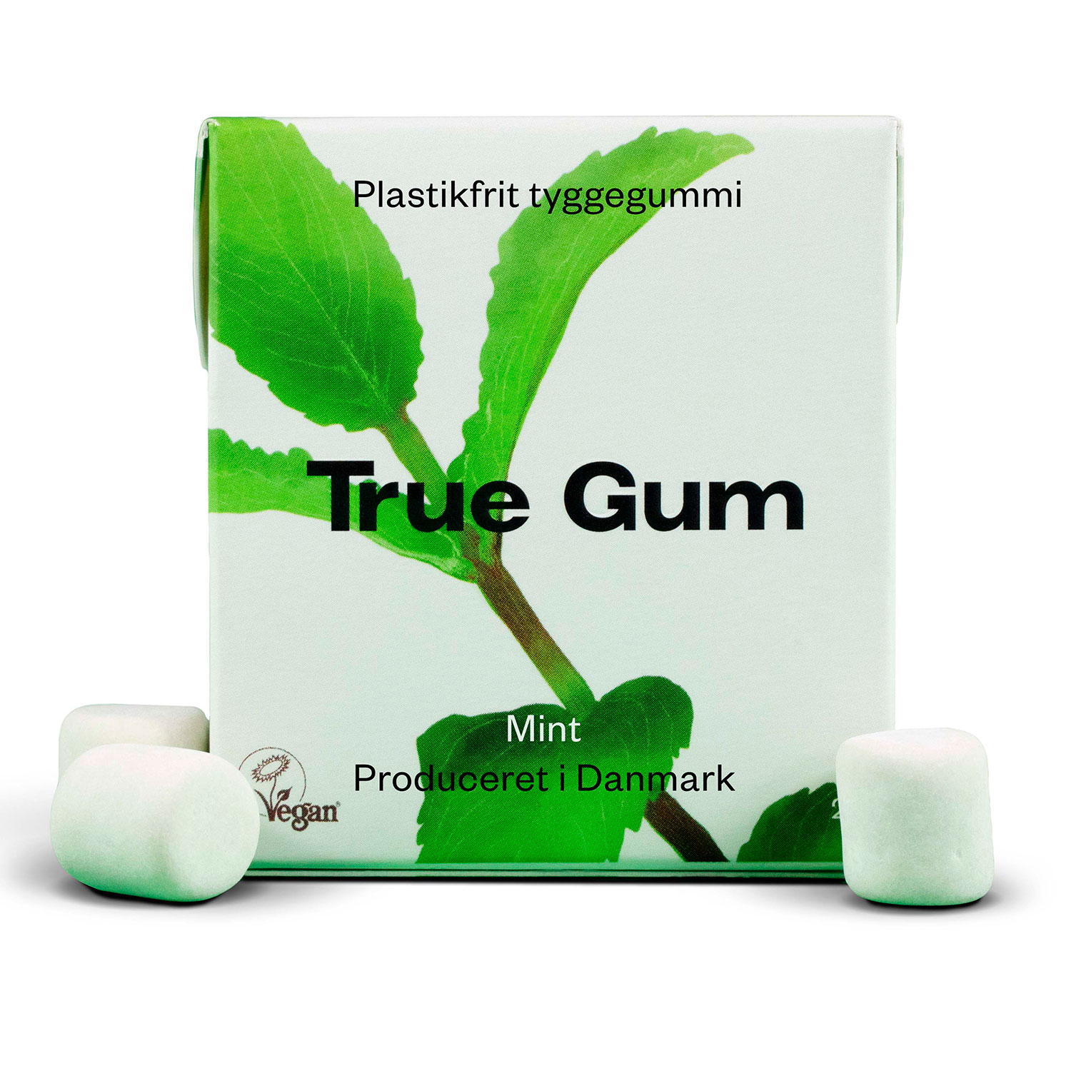 Natürlicher Kaugummi True Gum Mint & Matcha