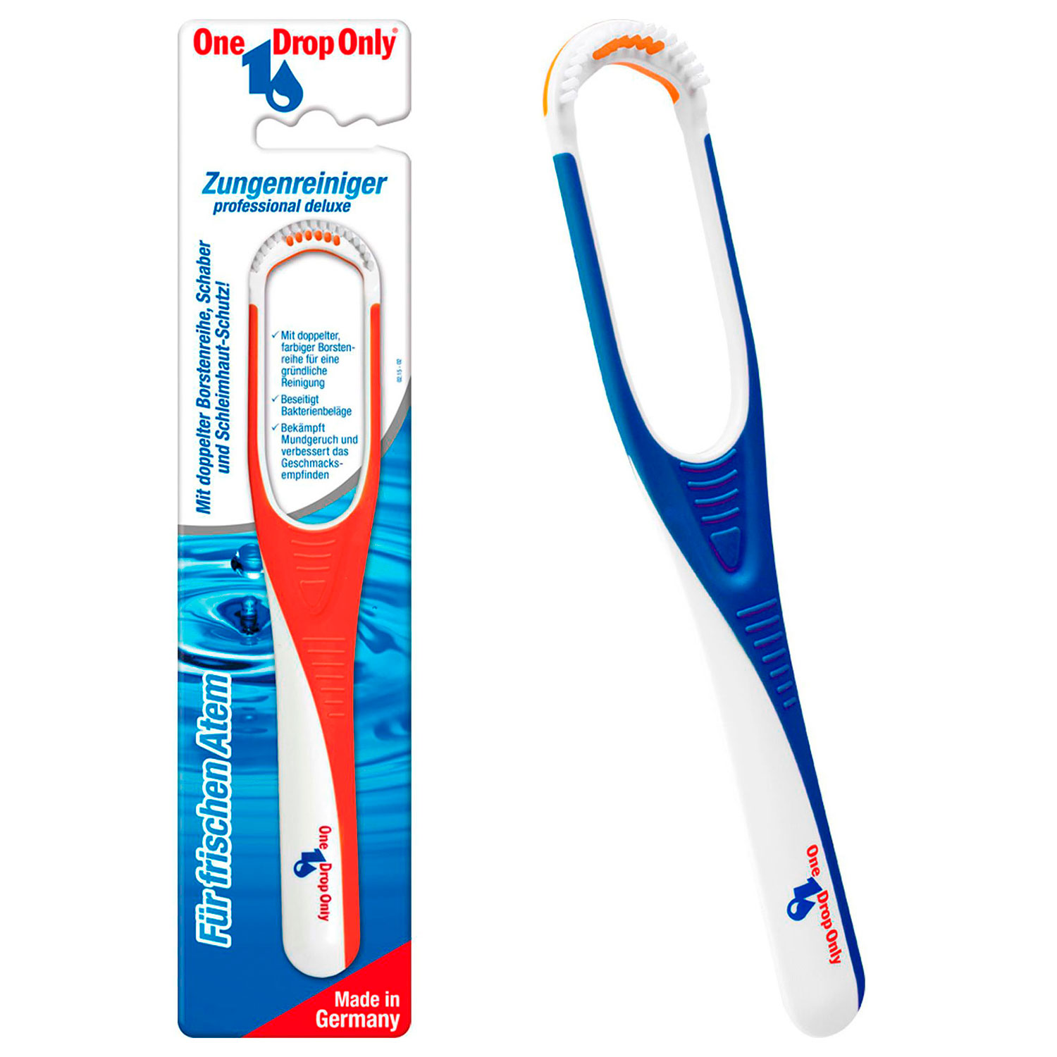 One Drop Only Zungenreiniger, professioneller Deluxe-Zungenschaber