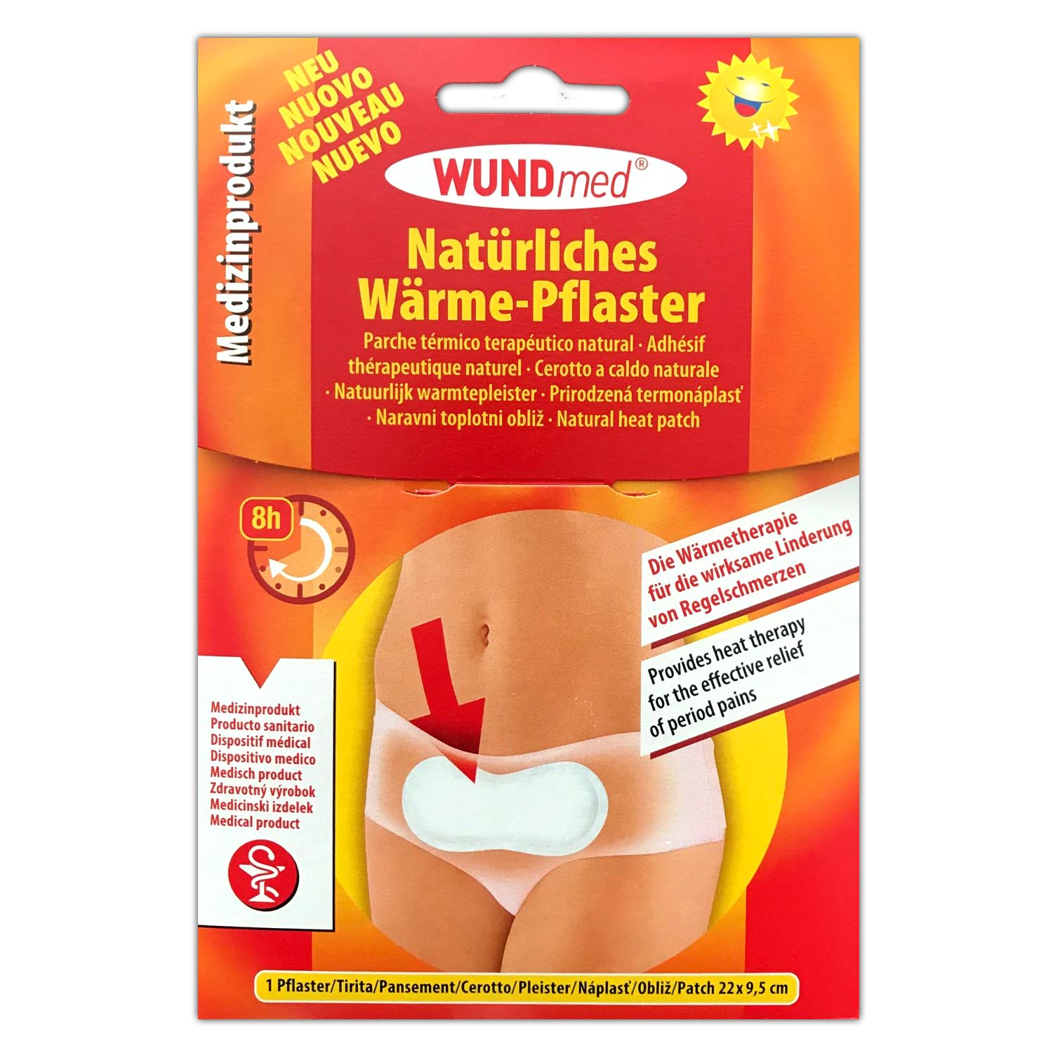 Wundmed Wärmepflaster für den Bauch