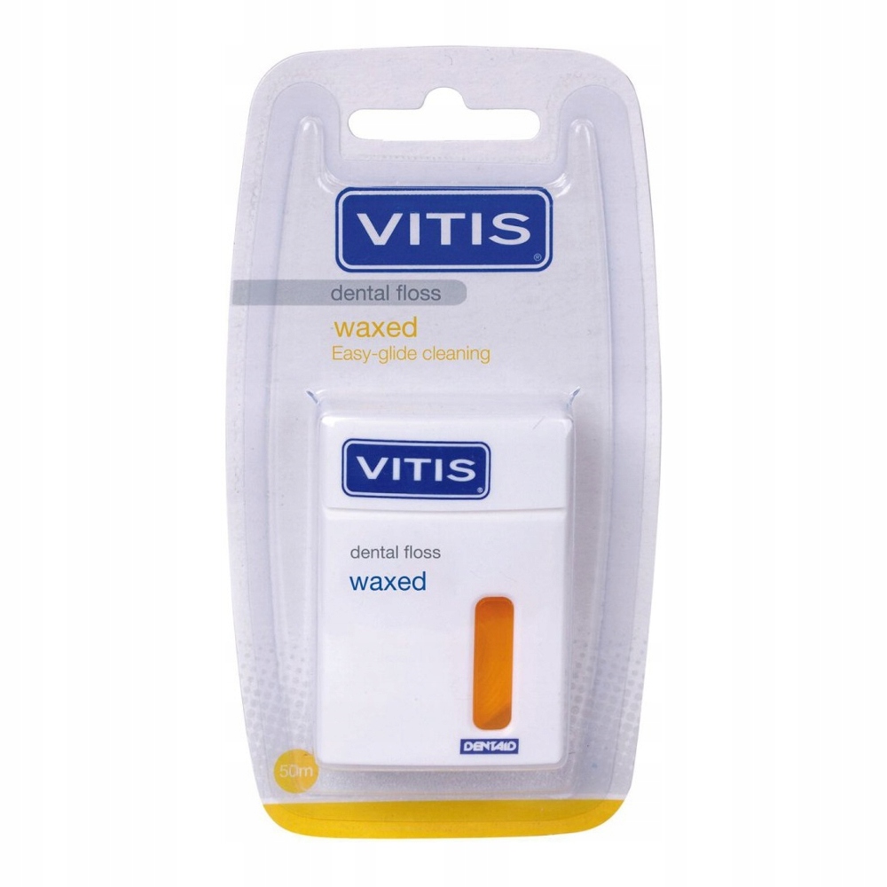 Vitis Zahnseide Easy-Glide Cleaning Waxed 50 mtr.