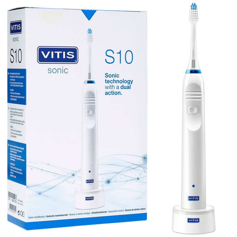 Vitis El-tandbørste Sonic S10 - Vitis Eltandbørster