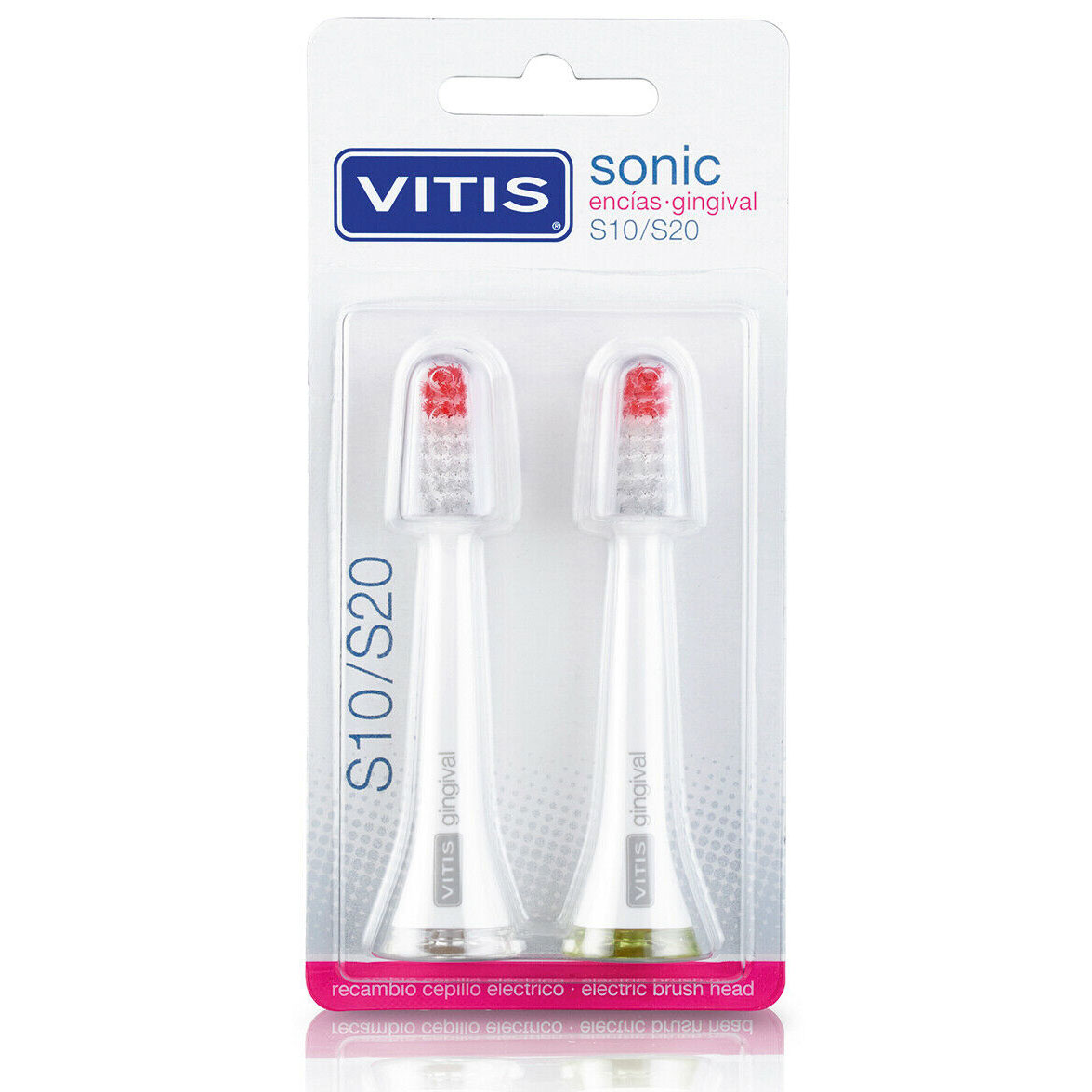 Vitis Sonic Gingival Extra Soft Børstehoveder
