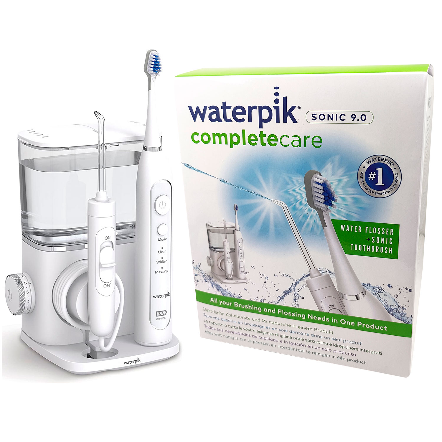 Waterpik Complete Care 9.0 Mundskyller + El-tandbørste