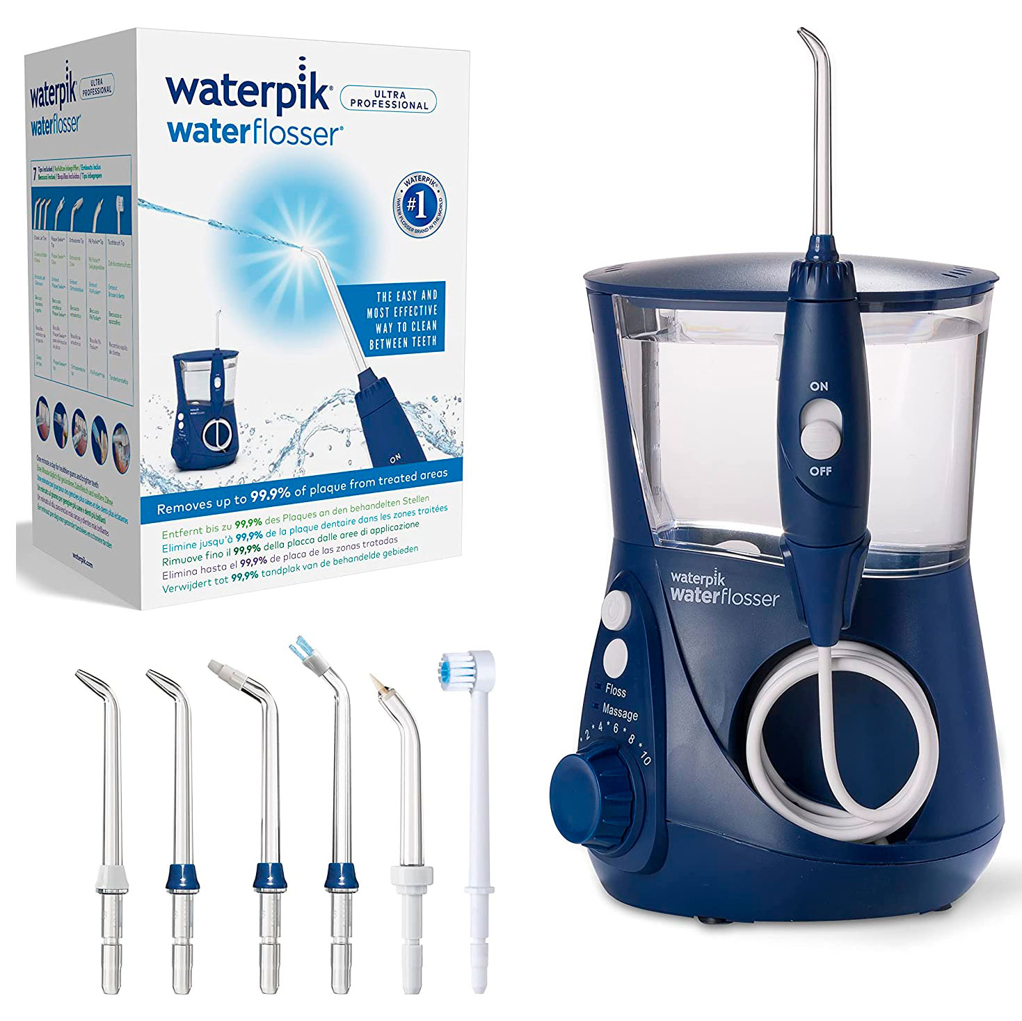 Waterpik Aquarius BLUE Ultra Professional Mundskyller
